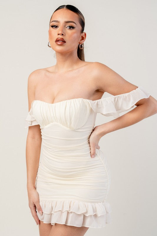 Meli Off the Shoulder Dress