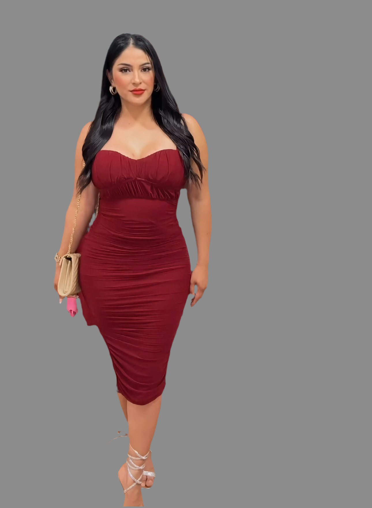 Bella Bodycon Midi Dress