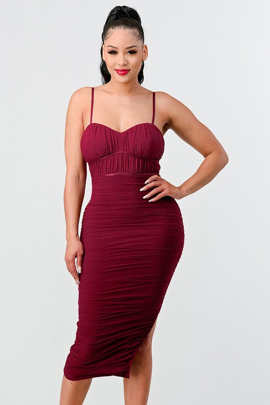 Bella Bodycon Midi Dress